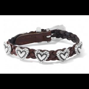 Brighton Roped Heart Braid Bandit Bracelet